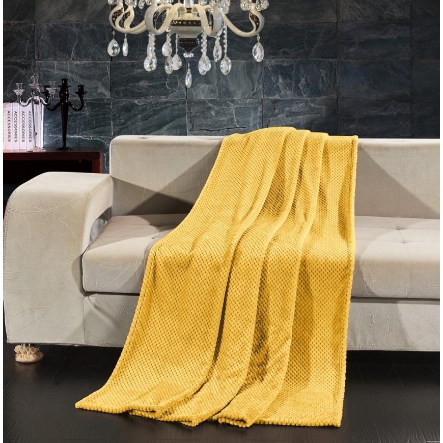 DecoKing Antklodė HENRY MUSTARD 150x200 – 4