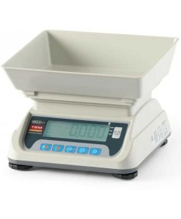 TEM M certified kitchen scales, ECO+ series, 3 pans up to 15 kg