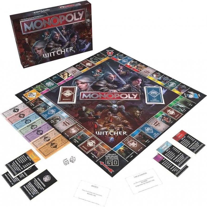 Hasbro Monopoly - The Witcher – 3