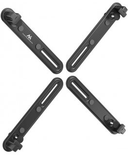 Adapter for monitors without holes according to the VESA Maclean standard, black, 17"-32", max. 10 kg, MC-990