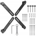 Adapteris monitoriams be skylių pagal VESA Maclean standartą, juodas, 17"-32", maks. 10 kg, MC-990