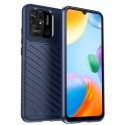 Redmi 10C / Poco C40 Case Flexible armored cover Blue Redmi 10C / Poco C40 Case Flexible armored cover Blue