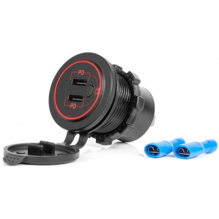 AMiO Car charger with USB sockets