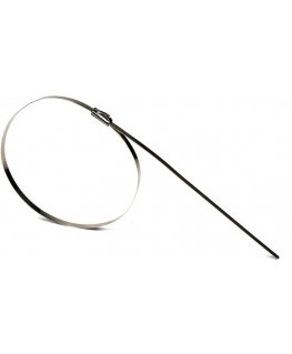 Stainless steel metal clips 4.6x350mm 100pcs amio-04324