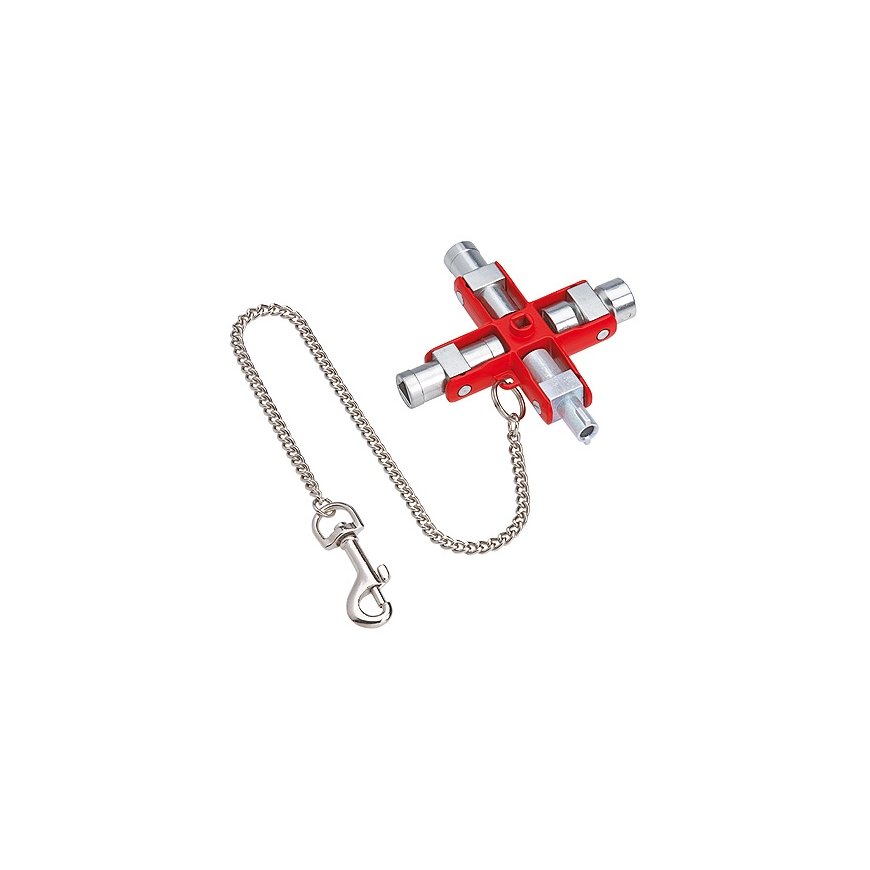 Knipex 00 11 06 pagalbinių bei valdymo patalpų raktas