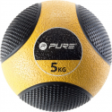 Detal Pure2Improve Medicine Ball, 5KG, Juodas/Geltona Detal Pure2Improve Medicine Ball, 5KG, Juodas/Geltona