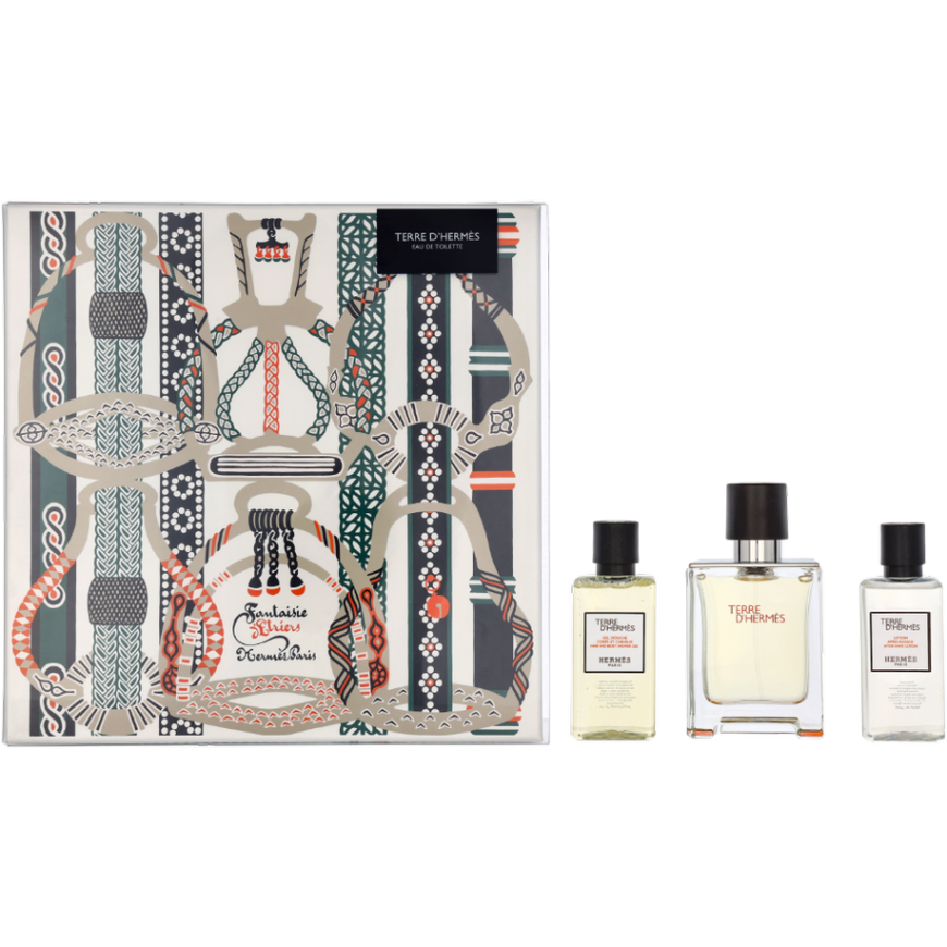 Terre D´Hermes SET EDT 50 ml + Shower gel 40 ml + Aftershave Water 40 ml