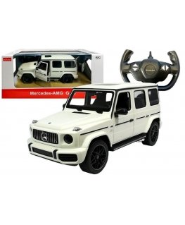 RC Mercedes G63 Rastar R/C Baltas