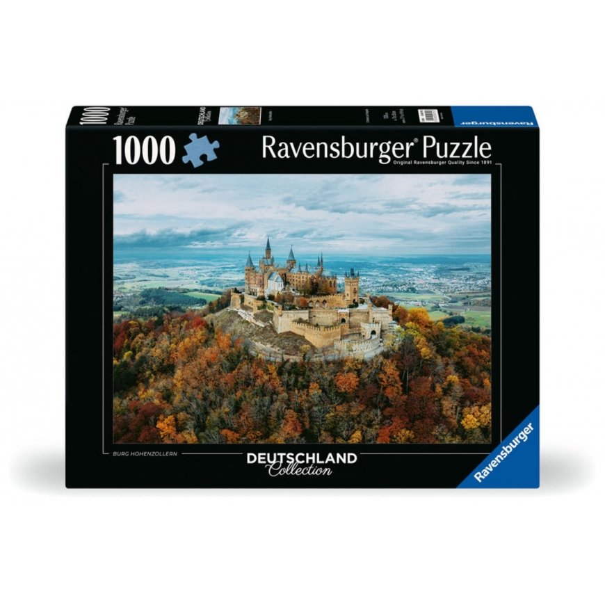 Puzzle Ravensburger *Puzzle 1000el Zamek Hoh enzollernow Niemcy – 2