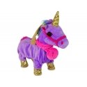 Lean Toys Mascot Horse Interactive Unicorn Purple Gold Wings