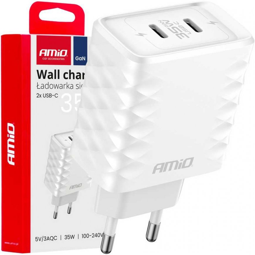AMiO Charger connected to the network