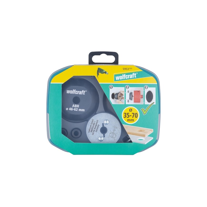 wolfcraft GmbH 5953000 аксессуар для электрической дрели 3 шт – 4
