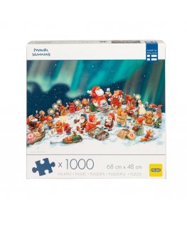 Mauri Kunnas joulu -palapeli, 1000 palaa
