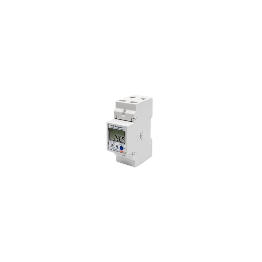 Qoltec Single phase meter for DIN