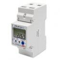 Single phase meter for DIN rail 230V LCD WiFi Single phase meter for DIN rail 230V LCD WiFi