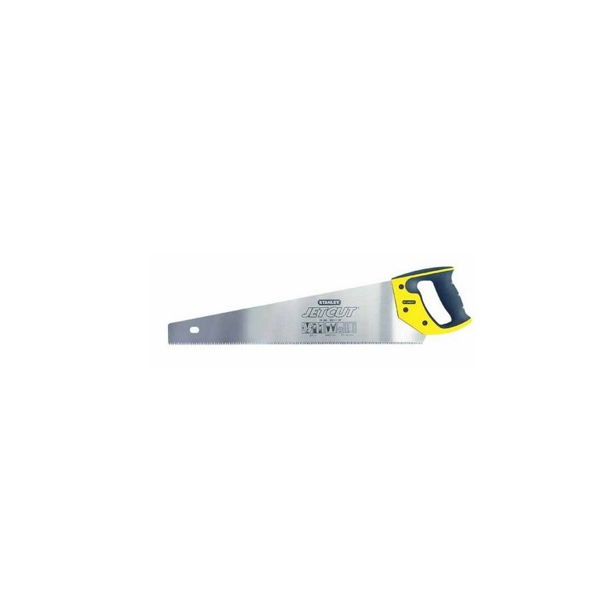 Stanley 2-15-288 käsisaha 50 cm musta, Ruostumaton teräs, Keltainen