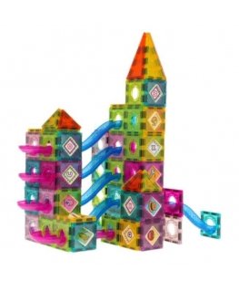 RoGer Magnetic Blocks Castle Track Ball 226 pcs.