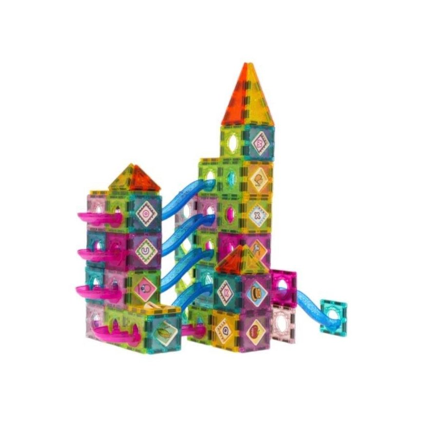 RoGer Magnetic Blocks Castle Track Ball 226 pcs.