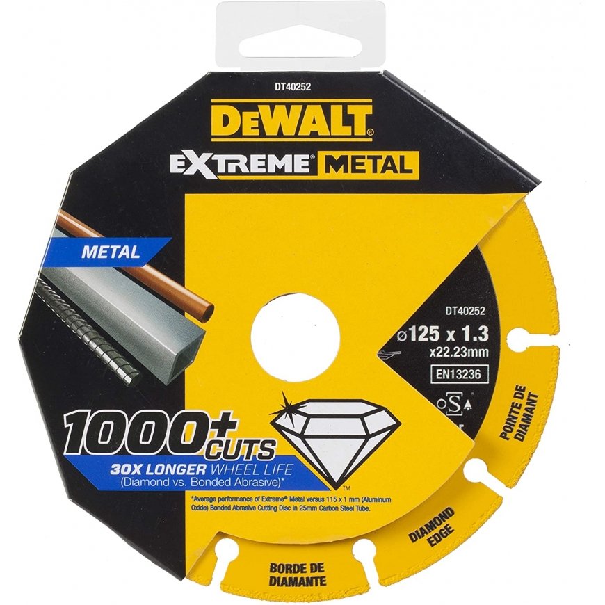 DeWALT DT40252-QZ leņķa slīpmašīnas aksesuārs Griešanas disks – 3