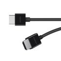 Belkin 4K Ultra High Speed HDMI kabelis 2 m HDMI Type A (Standard) Melns Belkin 4K Ultra High Speed HDMI kabelis 2 m HDMI Type A (Standard) Melns