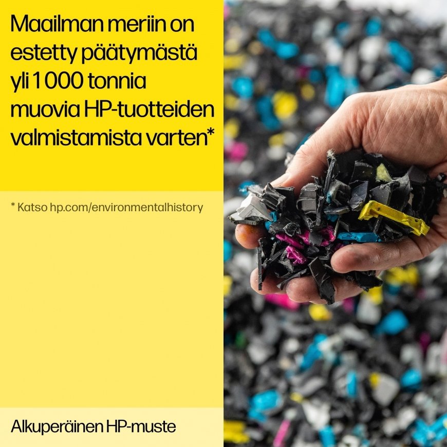 HP 308 Black/Tri-color -mustekasetti, tuplapakkaus – 4