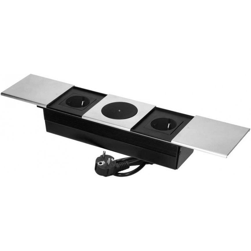 Orno Socket in furniture with sliding