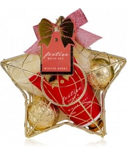 Accentra Festive Bathset - Winter Berry 130 g