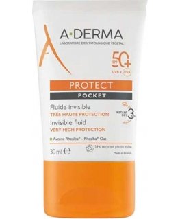 A-Derma Protect Pocket Invisible Fluid SPF50+, 30 ml