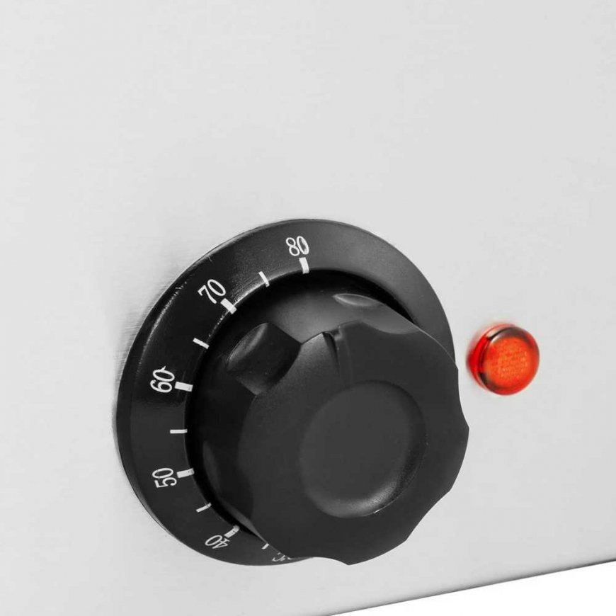 Royal Catering Bain-marie electric heater with tap for GN 1/1 containers 600 W – 3
