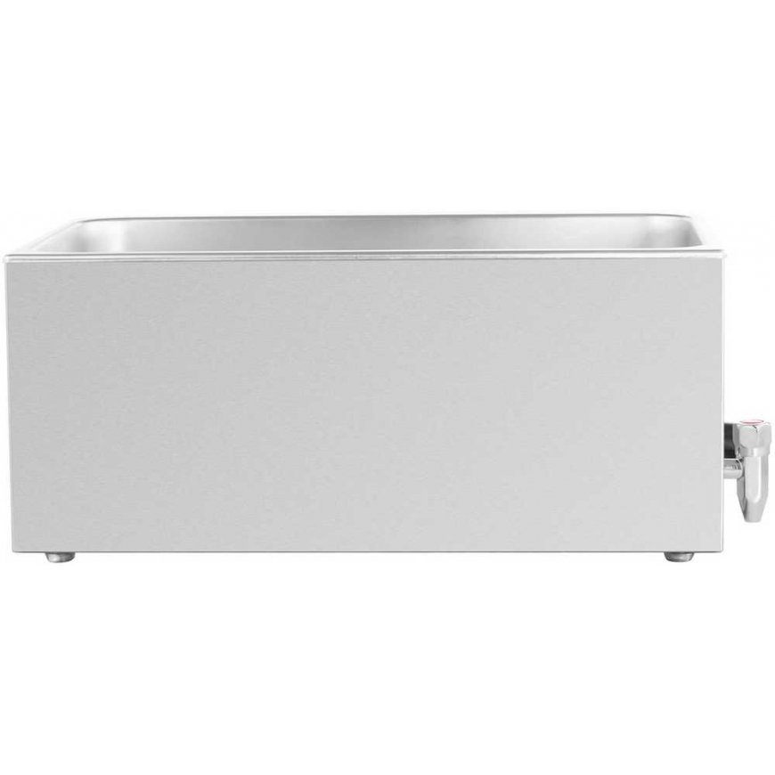 Royal Catering Bain-marie electric heater with tap for GN 1/1 containers 600 W – 5
