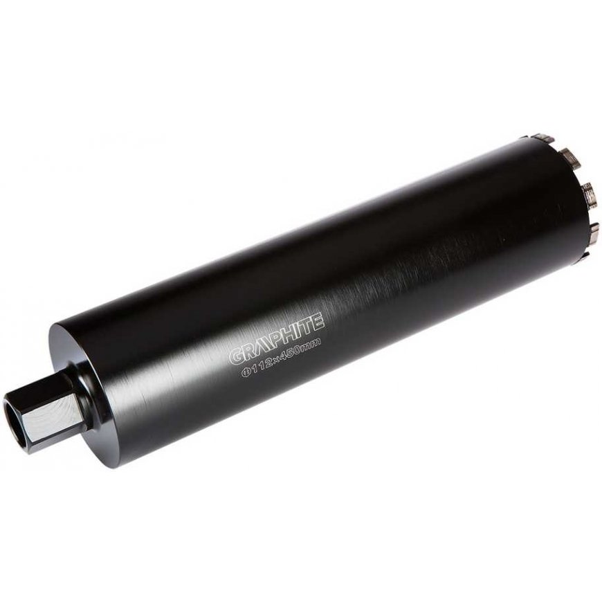 Graphite Diamond hole saw for drilling rig 58G540 112×450mm×10T – 2