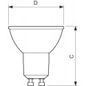 Philips CorePro LEDspot LED-lamppu Lämmin valkoinen 2700 K 3,5 W GU10 Philips CorePro LEDspot LED-lamppu Lämmin valkoinen 2700 K 3,5 W GU10