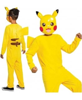 Strój karnawałowy Pokemon Pikachu costume yellow przebranie 109-126 cm (4-6 lat)