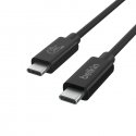 Belkin INZ004BT2MBK USB-kaapeli USB4 Gen 2x2 2 m USB C musta Belkin INZ004BT2MBK USB-kaapeli USB4 Gen 2x2 2 m USB C musta