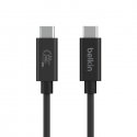 Belkin INZ004BT2MBK USB kabelis USB4 Gen 2x2 2 m USB C Juoda Belkin INZ004BT2MBK USB kabelis USB4 Gen 2x2 2 m USB C Juoda
