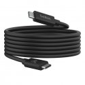 Belkin INZ004BT2MBK USB-kaapeli USB4 Gen 2x2 2 m USB C musta Belkin INZ004BT2MBK USB-kaapeli USB4 Gen 2x2 2 m USB C musta