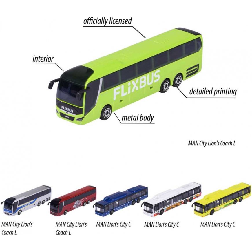 Chassis urban MAN Lion's City C White Bus – 4