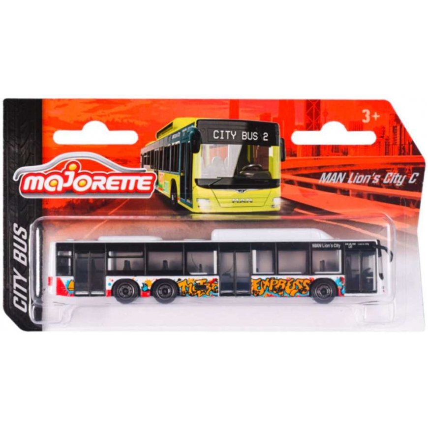 Chassis urban MAN Lion's City C White Bus – 5