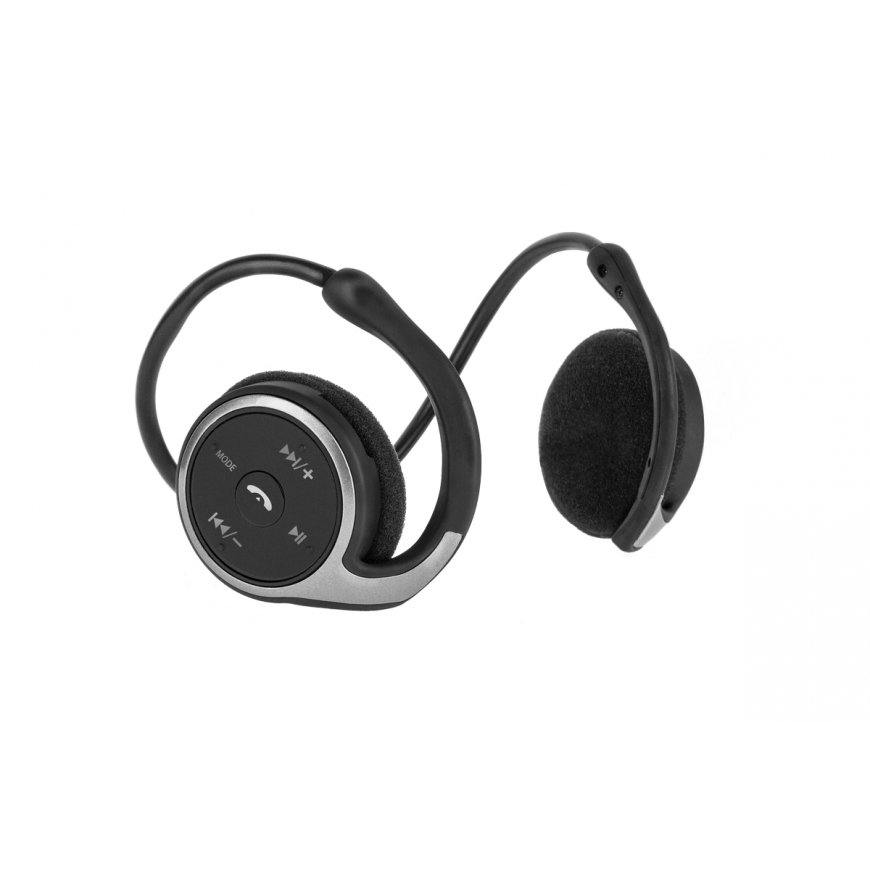 Krüger&Matz 10BT Kõrvaklapp Juhtmevaba Kaelaraam Bluetooth Must, Hõbe – 2