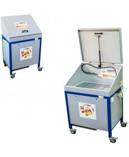 Marwis MST 800 ecological workshop washer with mobile cover