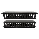 Techly Cable Entry Panel 19" 2U with Cover Techly Cable Entry Panel 19" 2U with Cover