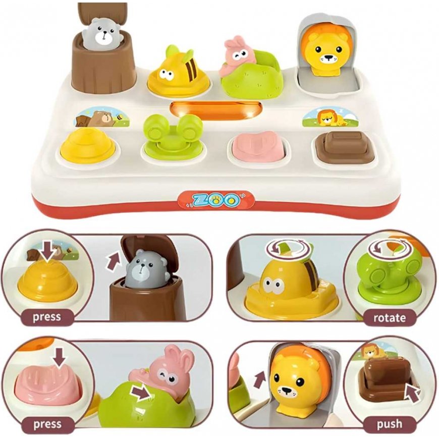 Whoopie Baby Educational toy ZOO pop-up animals Pop Up – 2