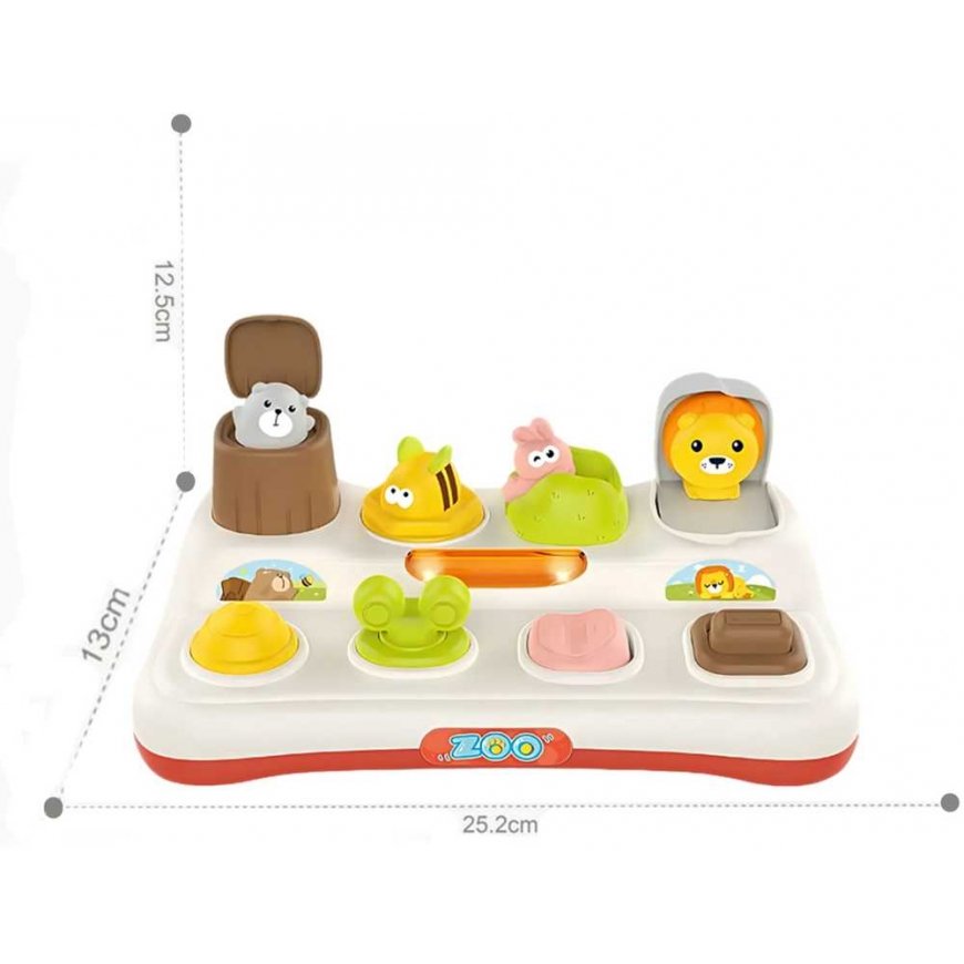 Whoopie Baby Educational toy ZOO pop-up animals Pop Up – 5