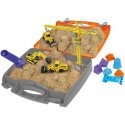 Neo Tools Construction site with kinetic sand, toy in a suitcase Neo Tools Construction site with kinetic sand, toy in a suitcase