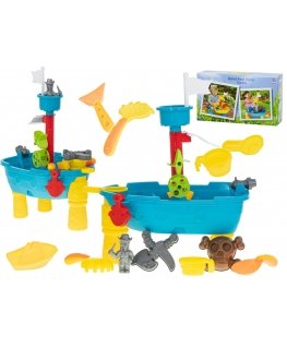 Water and sand toy - pirate ship