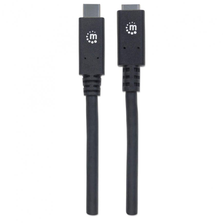Manhattan 355230 USB кабель USB 3.2 Gen 2 (3.1 Gen 2) 0,5 m USB C Черный – 4