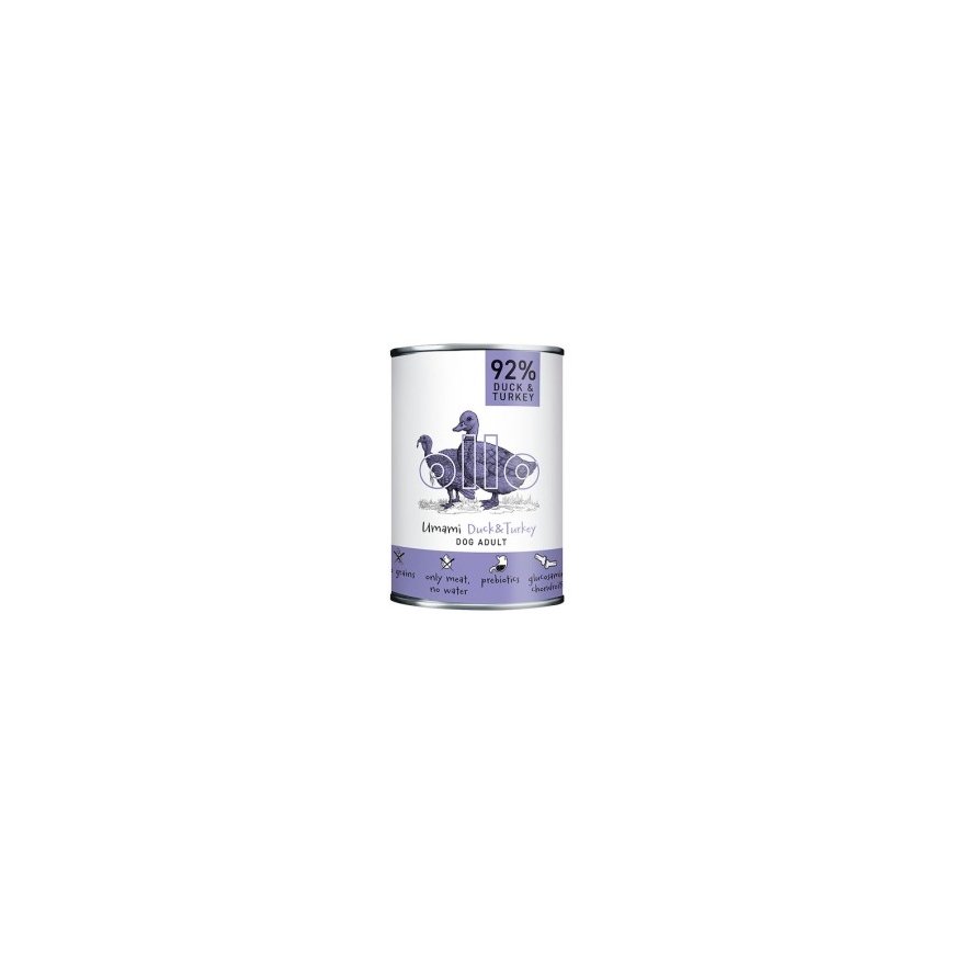 Ollo Umami Kaczka ja Indyk 400 g – 2