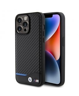 BMW BMHCP15L22PVTK iPhone 15 Pro 6.1" czarny|black hardcase Quil