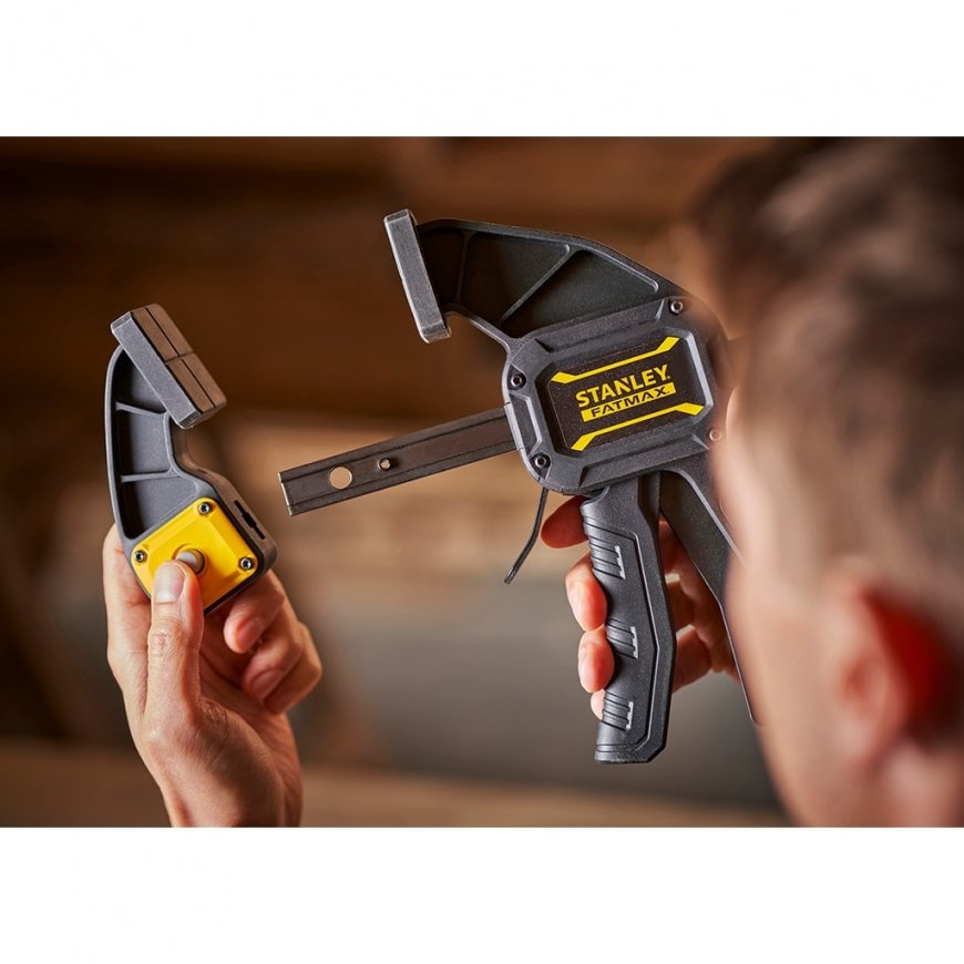 Stanley FATMAX L Liimapuristin (bar) 60 cm musta, Keltainen – 5