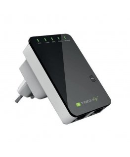 Techly Wall Plug Wireless Router 300N Wall Repeater2 I-WL-REPEATER2